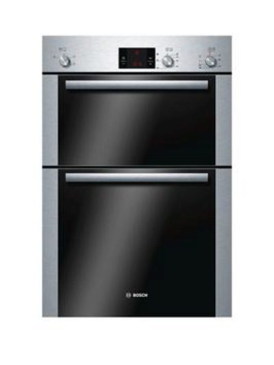 Bosch Hbm13B251B Built-In Electric Double Oven - Brushed Stainless Steel